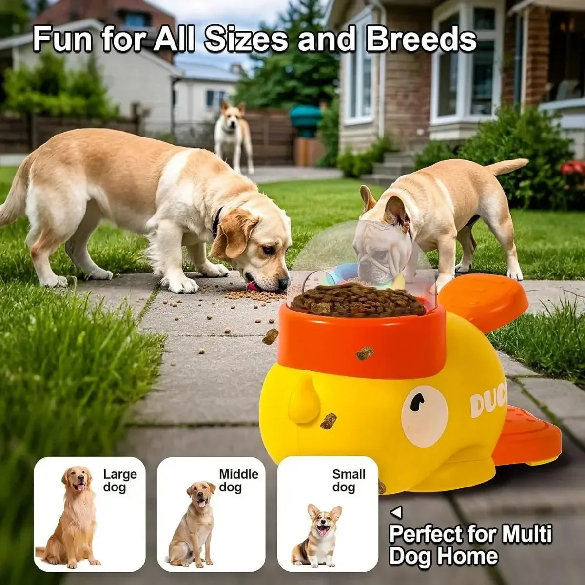 Interactive Cat Dog Toy Automatic Food Treat Dispenser Slow Feeder Puppy Training Game Toy Indoor Boredom Relief Pet Daily Gifts