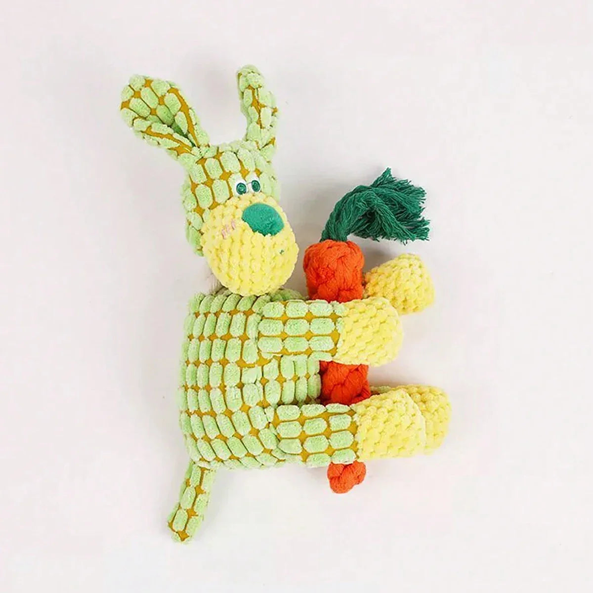 Donkey Plush Dog Toy with Squeaker – Interactive Chew & Fetch Toy for Small & Medium Dogs, 8.7–10.0 in (22–25.5 cm) light green China Mainland
