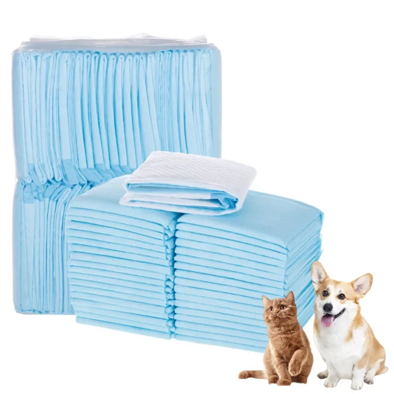 100/50/40/20pcs Absorbent Dogs Diapers Disposable Puppy Training Pee