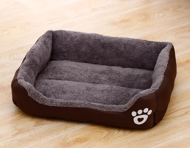 Large Plush Pet House Bed — Deep Sleeping Calming Dog & Cat Cushion for Puppies and Small Breeds (Chihuahua) 11
