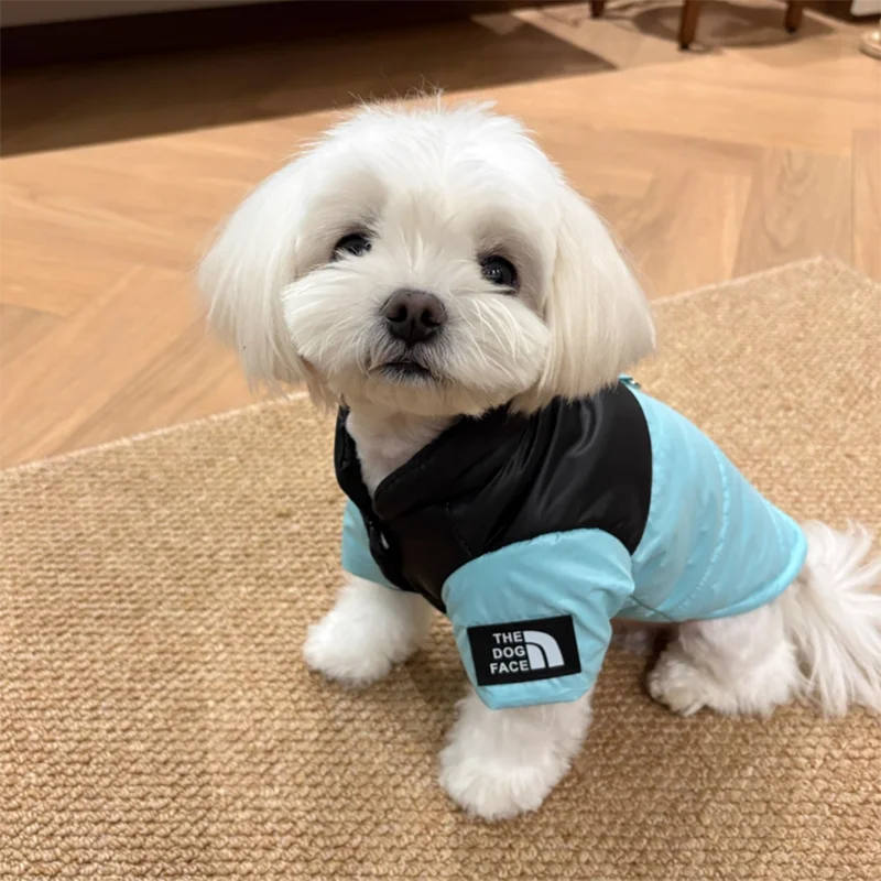 SnugPaws Cozy Cotton Pet Jacket Blue XS（old）
