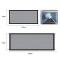 Pet Dog Barrier Fences With 4Pcs Hook Pet Isolated Network Stairs Gate New Folding Breathable Mesh Playpen For Dog Safety Fence Black