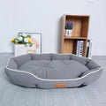 Pet Sofa Bed – Large Dog & Cat Sleeping House | Winter Warm Cushion Mat for Big Pets Grey