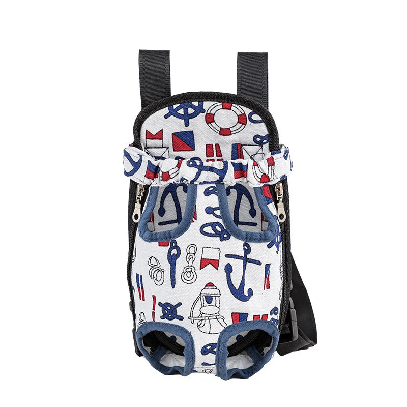 Breathable Camouflage Mesh Dog Carrier Backpack — Adjustable Pet Backpack for Small Dogs up to 22 lb (10 kg) Corsair Canvas
