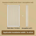 Free Punch Pet Fence Dog Fences Isolation Door Anti-Cat Door Fence Indoor Special Encryption Dog Safety Corral for Pet Products W76-83CM