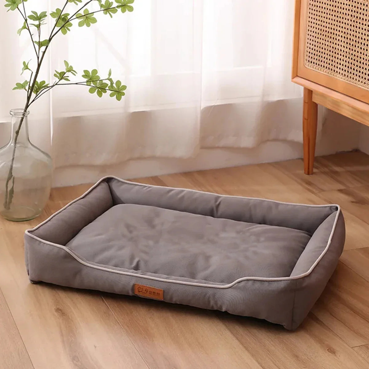 Four-Season Square Pet Bed Waterproof Thickened Bite-Resistant Dog & Cat Sofa Mattress – Sizes S-XXL (36–100 cm / 14–39 in) Gary