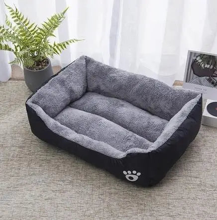Large Plush Pet House Bed — Deep Sleeping Calming Dog & Cat Cushion for Puppies and Small Breeds (Chihuahua) 4