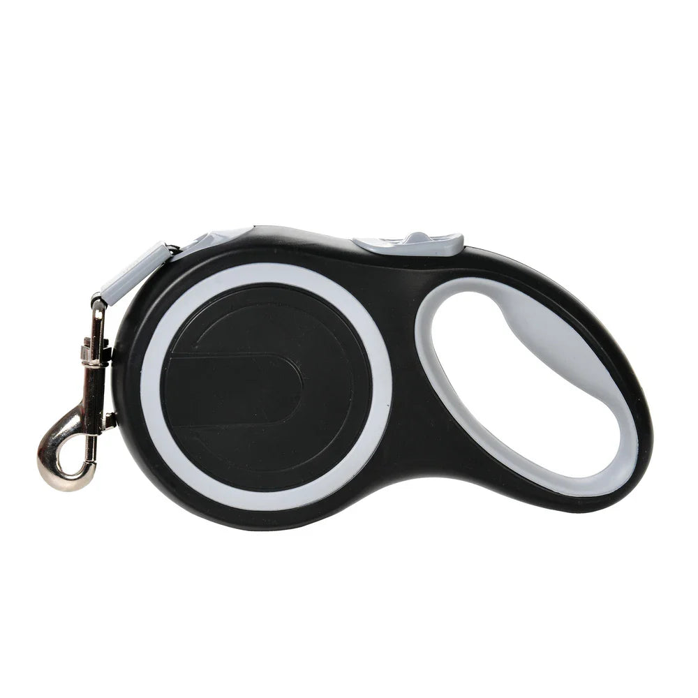Retractable Dog Leash 8m (26 ft) Extendable Nylon Leash for Small, Medium & Large Dogs and Cats Gray China Mainland