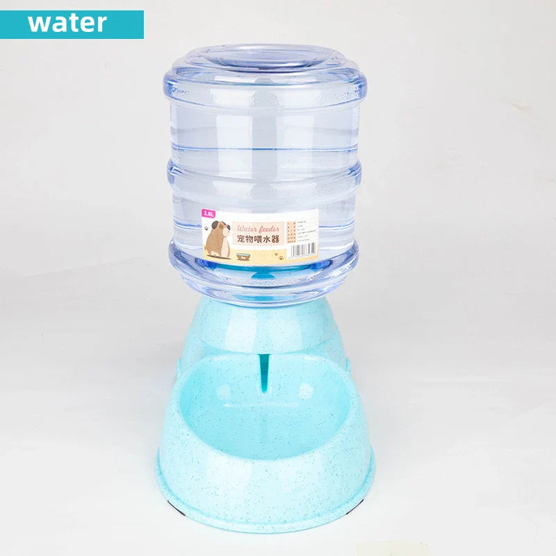 Large Capacity Pet Feeder Bowls Small Dog Food Bowl Automatic Water Dispenser Cat Bowls Pets Feeding Bowls Drink Water Bowl CW022-4