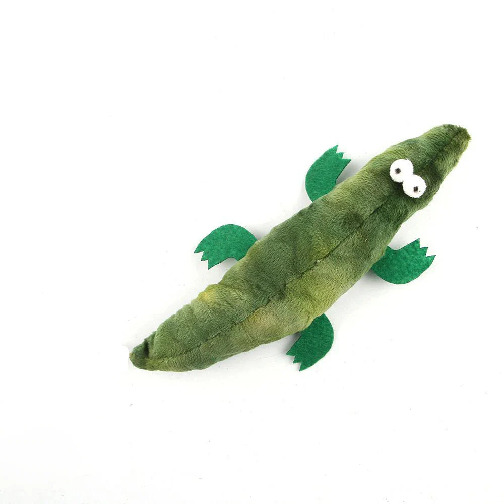 Caterpillar Catnip Chew Toy for Cats – Silvervine Molar & Teaser Toy green