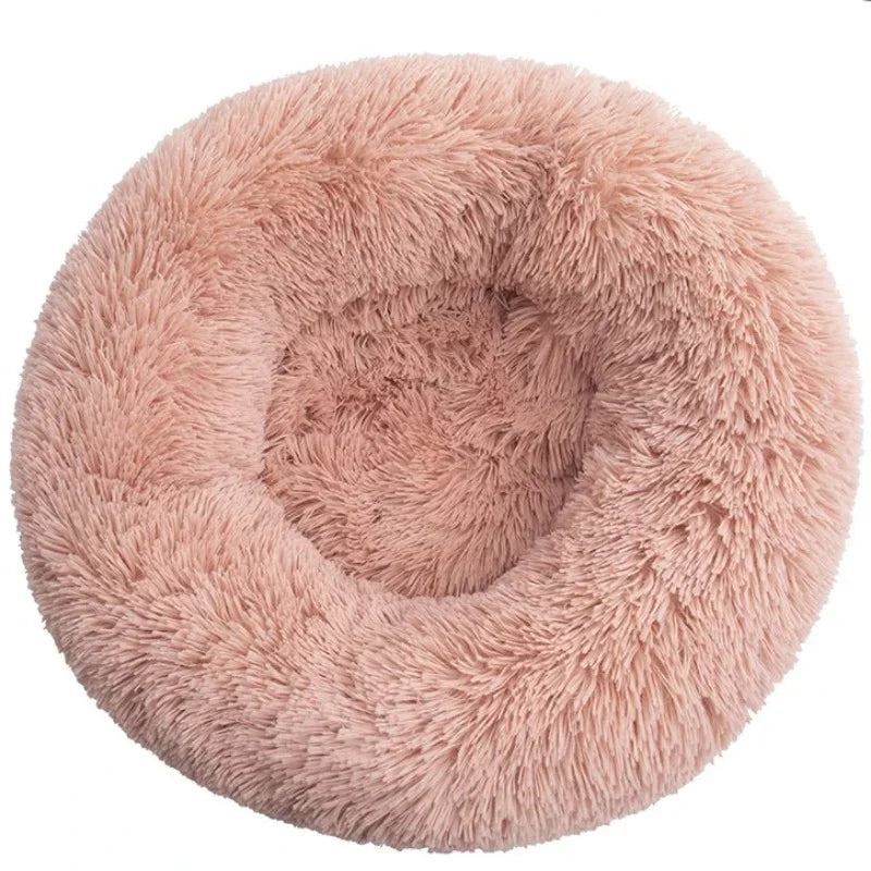 Calming Plush Pet Bed for Dogs & Cats - Corduroy Fleece Bolster, Non-Slip Waterproof Bottom, Multiple Sizes (15.7–35.4 in / 40–90 cm) 6