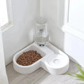 Automatic Drinking Love Pet Bowl Moisture-proof Cat Bowl Dog Basin Dual-use Multi-functional Drinking And Feeding M