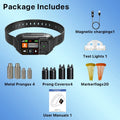 GPS Wireless Dog Fencing System - Electric dog fencing with GPS Electric Satellite Technology,Customizable regions,15-2000m black