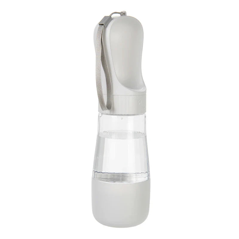 Portable 2-in-1 Dog Water Bottle with Food Container – Travel Pet Water Dispenser for Small to Large Dogs & Cats White Water and Food China Mainland