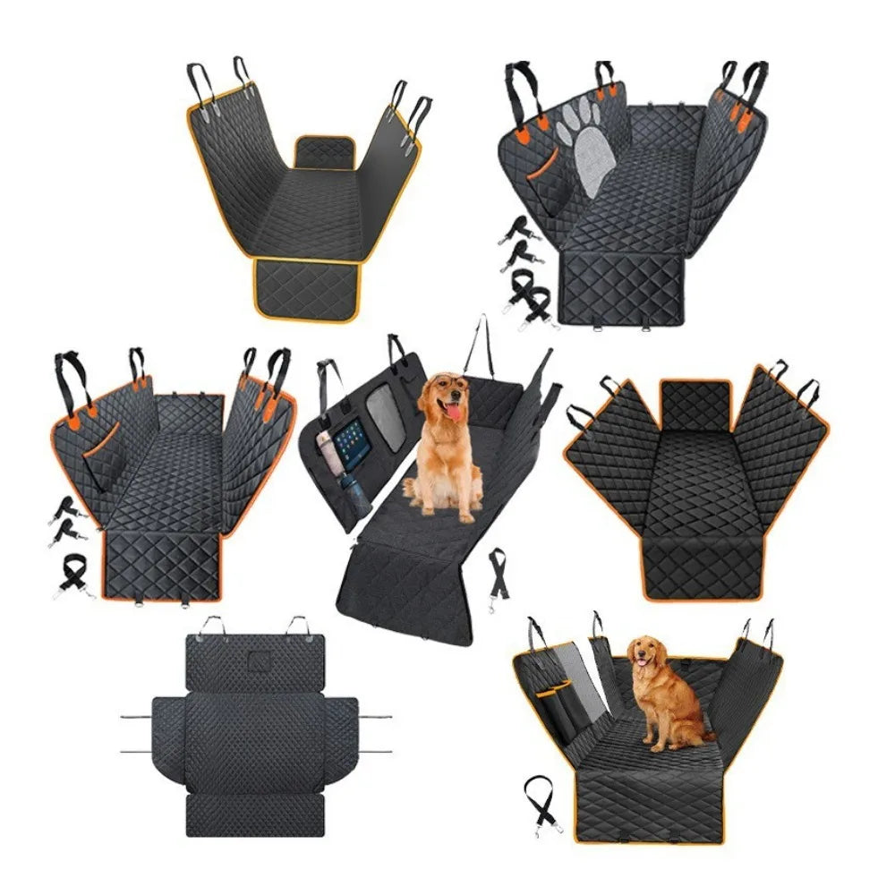 Non Slip Car Pet Pad Waterproof Dog Bed Travel Cushion for Backseat Comfort