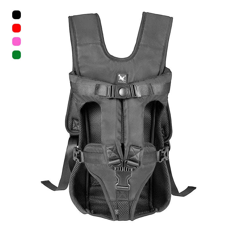 Hands-Free Breathable Pet Carrier Backpack Front & Back Dog Cat Carrier for Small Pets Under 30 lbs (13.6 kg)