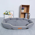 Large All-Season Cooling Pet Bed – Breathable Dog & Cat Pad for Puppies, French Bulldog, Small Dogs Gray