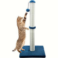 2-Tier Vertical Cat Scratching Post – Sisal Climbing Tree with Stable Modern Design