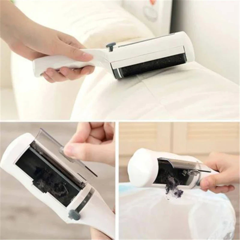Electrostatic Static Brush for Pet Hair – Clothes, Furniture & Surface Lint Remover for Home, Office, Travel Cleaning