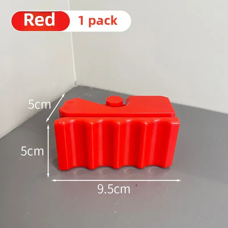 DIY Cat Scratching Board Maker Kit | Compact Cardboard Cutting Tool for Homemade Scratchers Red