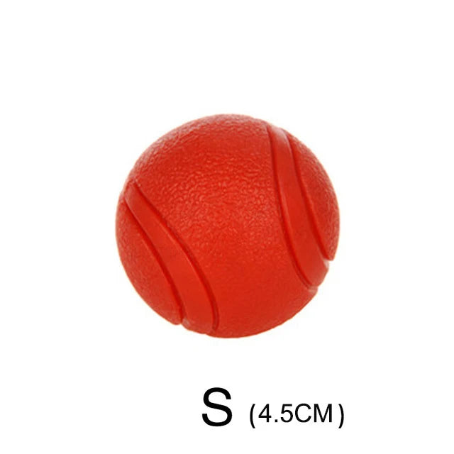 Indestructible TPR Dog Molar Ball – Bite-Resistant Interactive Training Toy, Sizes S–XL (1.8–2.8 in / 4.5–7 cm) S