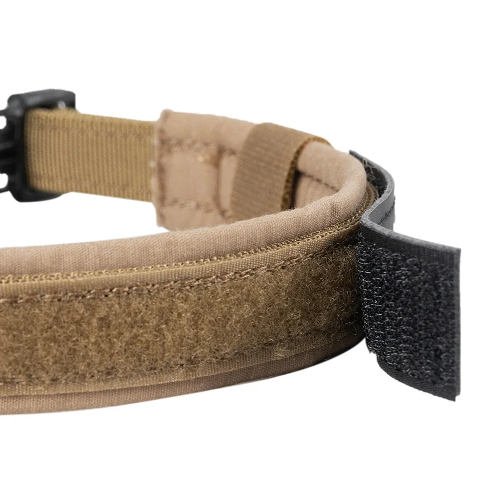 Tactical Dog Collar Puppy Collars Adjustable Soft Nylon Outdoor Training Collar Medium Large Dog German Shepherd Training Collar