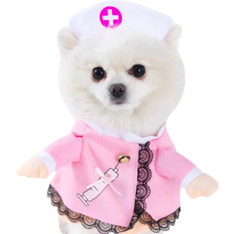 1PCS Halloween Dagger Pet Transformation Dress Festival Funny Knife Holding Dog Clothes Cat Standing Dress Pet Dress Up 8