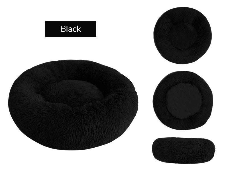 Regular Dog Bed VIP - Breathable Machine-Washable Fiber Pet Bed Mat Black