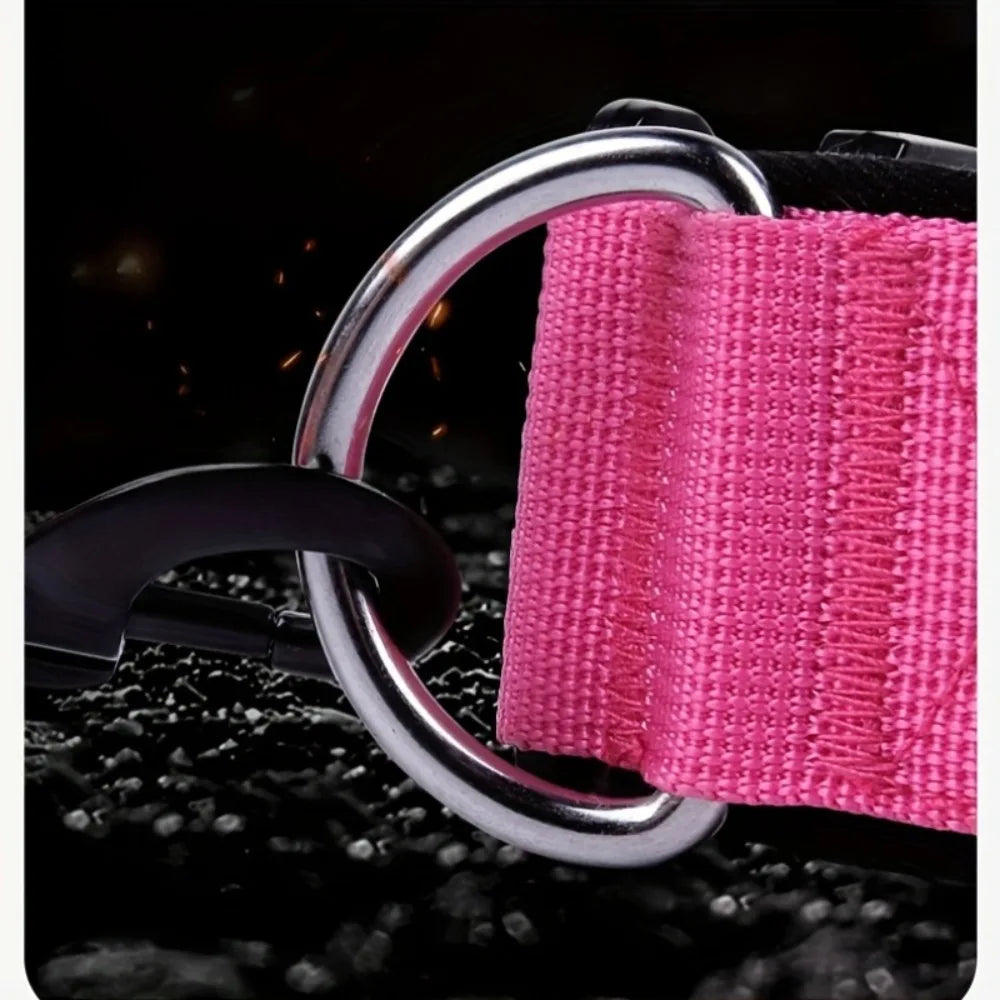 Personalized Tactical Dog Collar Adjustable Military Training Nylon Dog Collar with NamePlate Metal Buckle for Dogs
