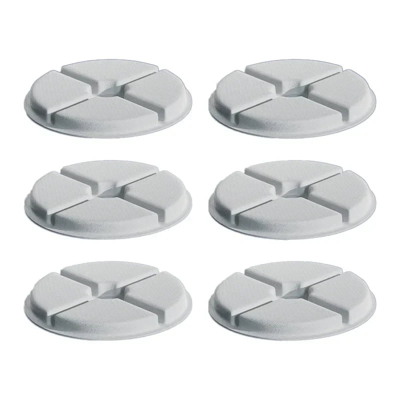 Ultra-Quiet Ceramic Pet Water Fountain for Cats & Small Dogs Automatic Filtered USB Dispenser 6pcs Filter element