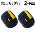 Pet Hair Remover Gloves Electrostatic for Cats Dogs, Reusable Washable Grooming Glove with 2-in-1 Lint Roller Brush - Safe Non-T Pro-2-Pcs China Mainland