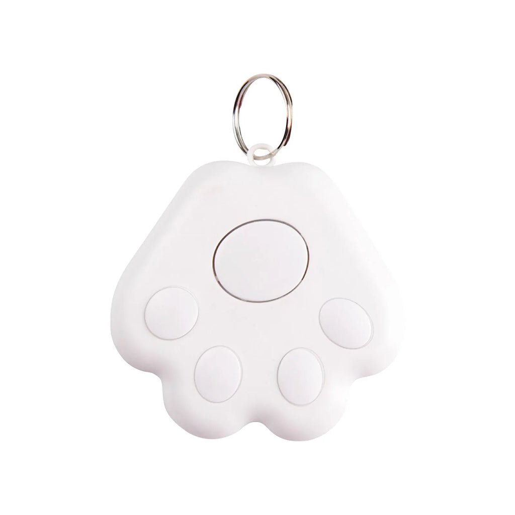 Pet Smart GPS Tracker Mini Anti-Lost Waterproof Bluetooth Locator Tracer For PET Dog Cat Kids Car Wallet Key Collar Accessories White