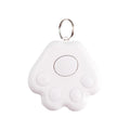 Pet Smart GPS Tracker Mini Anti-Lost Waterproof Bluetooth Locator Tracer For PET Dog Cat Kids Car Wallet Key Collar Accessories White