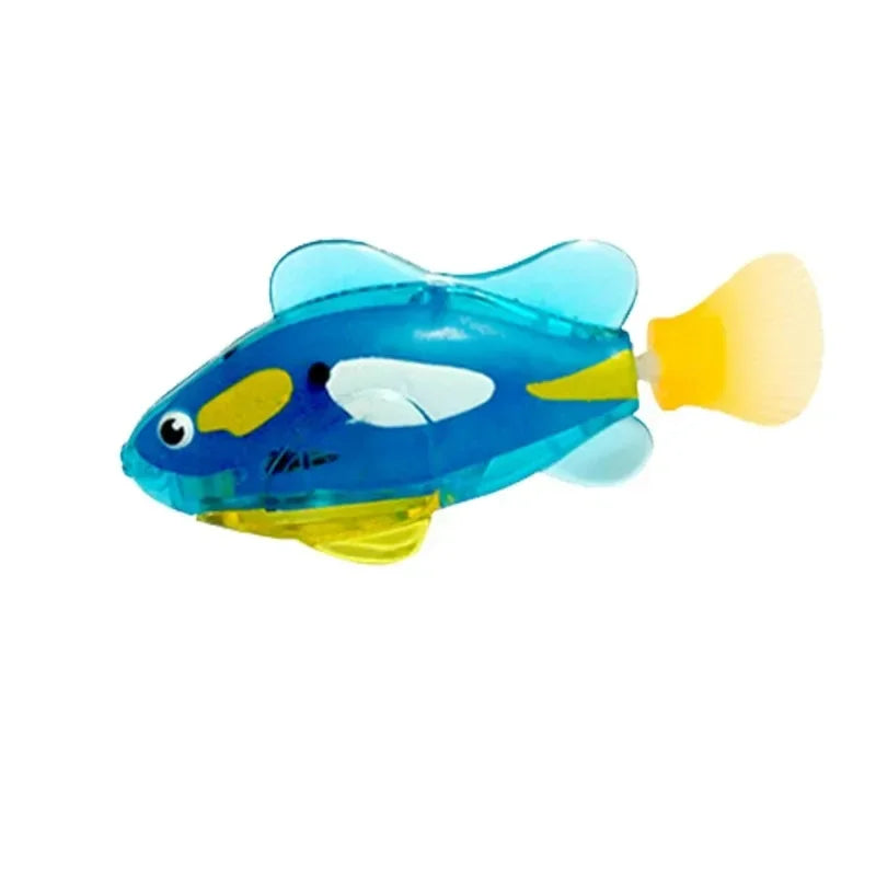 Cat Toy LED Inductive Interactive Swimming Robot Fish Toys Glowing Electric Fishs Stimulate Kitten Hunting Instinct Pet Products Fish G