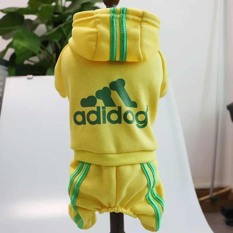 French Bulldog Puppy Costume Jumpsuit for Small and Medium Dogs, Chihuahua Pug Dog Clothes Yellow