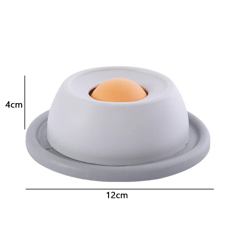 Interactive Pet Cat Licking Food Toys | Anti-slip Slow Feeder for Cats Grey Default