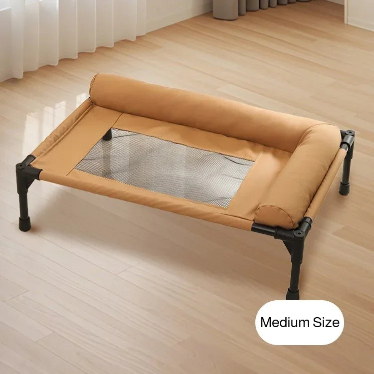 Large Moisture-Proof Elevated Pet Bed – Removable Washable Breathable Mesh Camping & Indoor Dog Cat Bed Kabuzhong size
