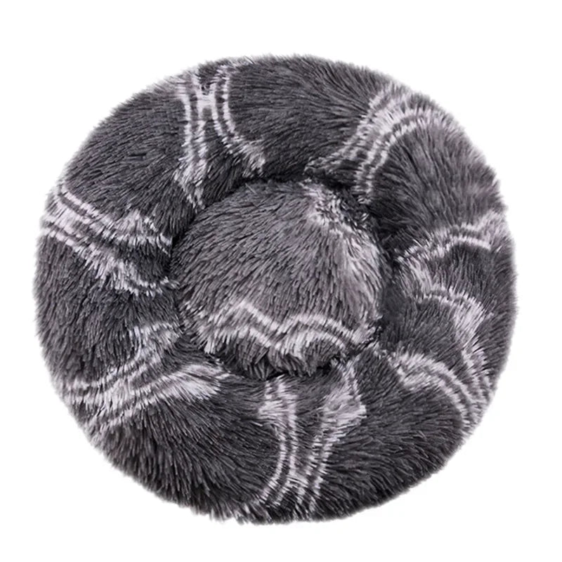 Calming Plush Pet Bed for Dogs & Cats - Corduroy Fleece Bolster, Non-Slip Waterproof Bottom, Multiple Sizes (15.7–35.4 in / 40–90 cm) 10