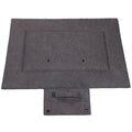 All-Season Portable Pet Bed for Outdoor & Indoor Use: Waterproof, Chew-Resistant Mat for Dogs and Cats with Easy-Clean Design Black