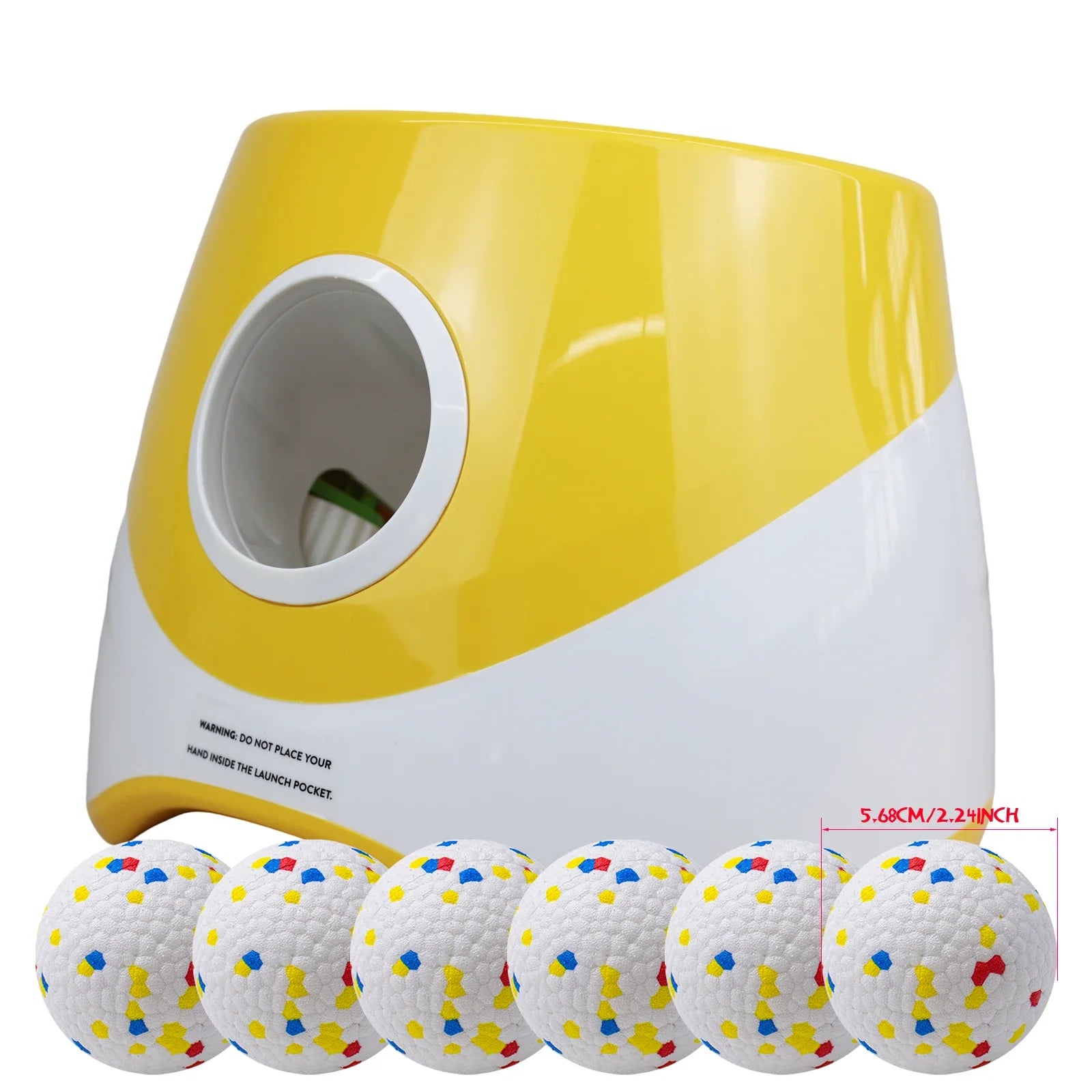 Dog Tennis Ball Launcher Dogs Chase Automatic Toys Automatic Fun Interactive Machine Fun Interactive Catapult Throw Rechargable Upgraded version 2