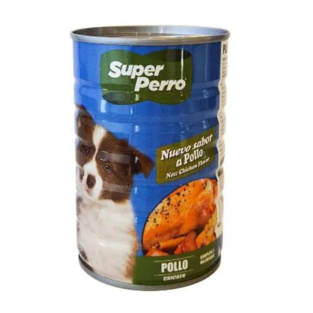 Super Perro Chicken Wet Dog Food Can (14.11 oz) Default Title