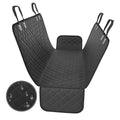 Non Slip Car Pet Pad Waterproof Dog Bed Travel Cushion for Backseat Comfort black 600D