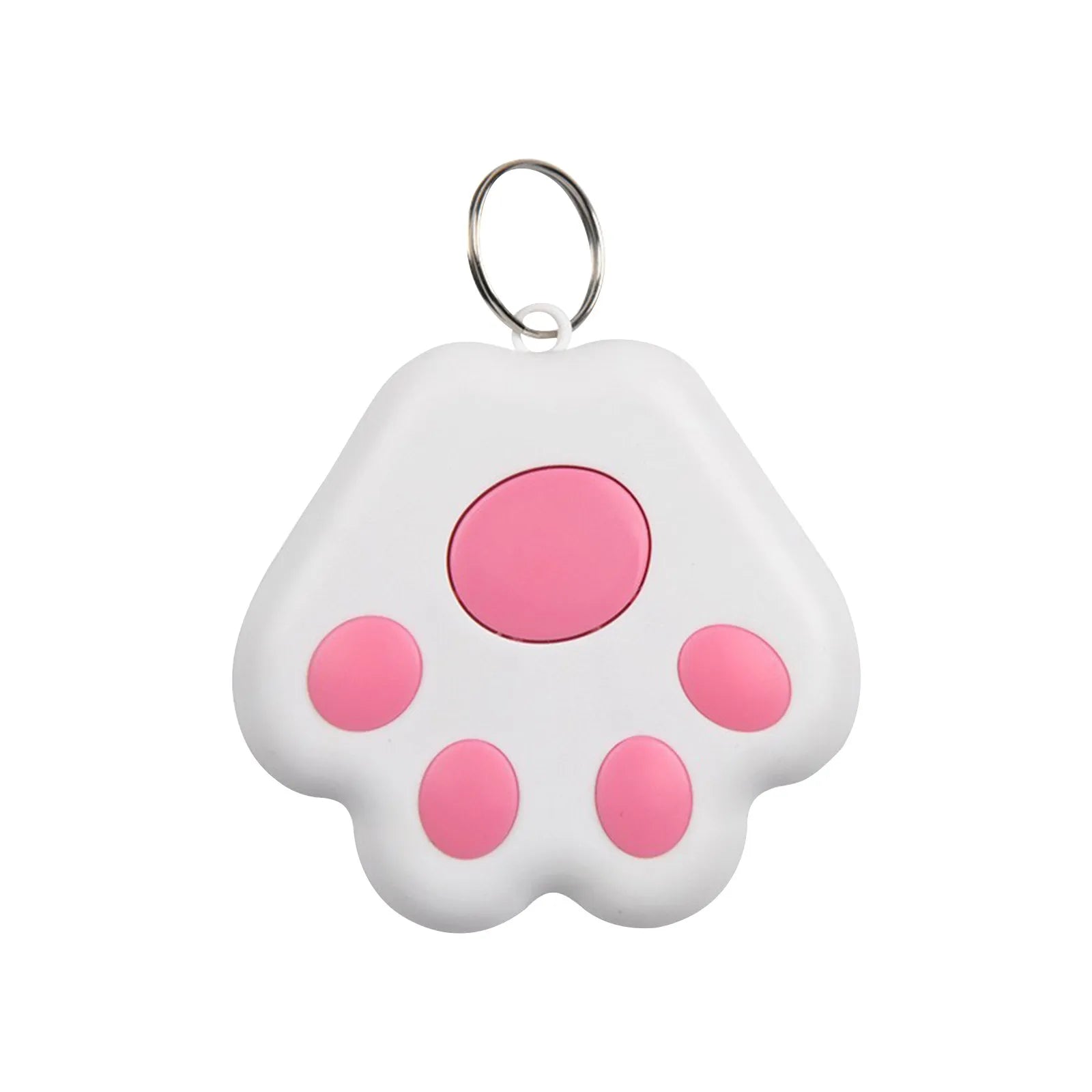 Pet Smart GPS Tracker Mini Anti-Lost Waterproof Bluetooth Locator Tracer For PET Dog Cat Kids Car Wallet Key Collar Accessories Pink