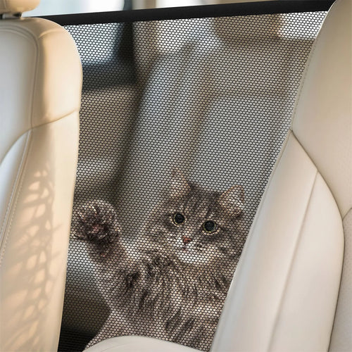Car Trunk Fence Pet Dog Isolation Protective Net Sturdy Durable Elastic Isolation Nets Pets Safety Fence for Any Vehicle