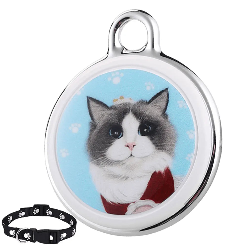 Pet Anti-Lost GPS Tracker Bluetooth-compatible Smart Wearable Waterproof Locator Real-time Tracking Dog Cat Collar Find Device Cat 3