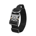 Tactical Dogs Collars with Handle Heavy Duty Military Dog Collar for Medium Large Dogs Collar with Quick Release Pets Collar Black