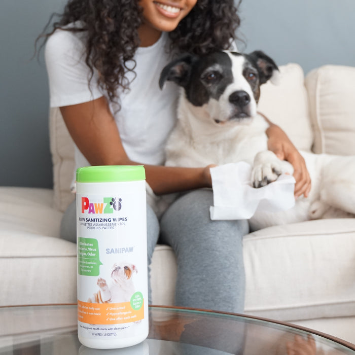 PawZ SANIPAW® Daily Paw Spray & Wipes Wipes