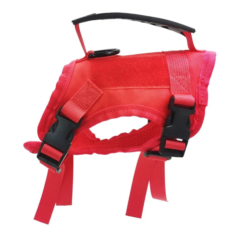 Tactical Harness Vest Dog Harness Leash Set for Small Dogs Training Easy Control Vest Pet Chest Strap Accessories for Puppy Cat J