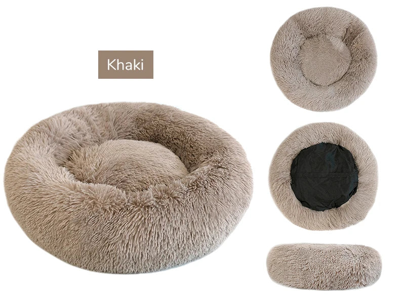 Regular Dog Bed VIP - Breathable Machine-Washable Fiber Pet Bed Mat Khaki