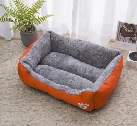 Large Plush Pet House Bed — Deep Sleeping Calming Dog & Cat Cushion for Puppies and Small Breeds (Chihuahua) 3